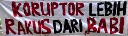 Koruptor Lebih Hina Dari Babi banner 970x250